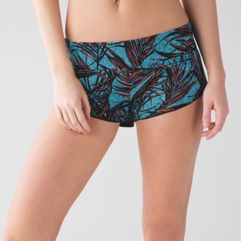 lululemon athletica Blue and Black Swim Coverup